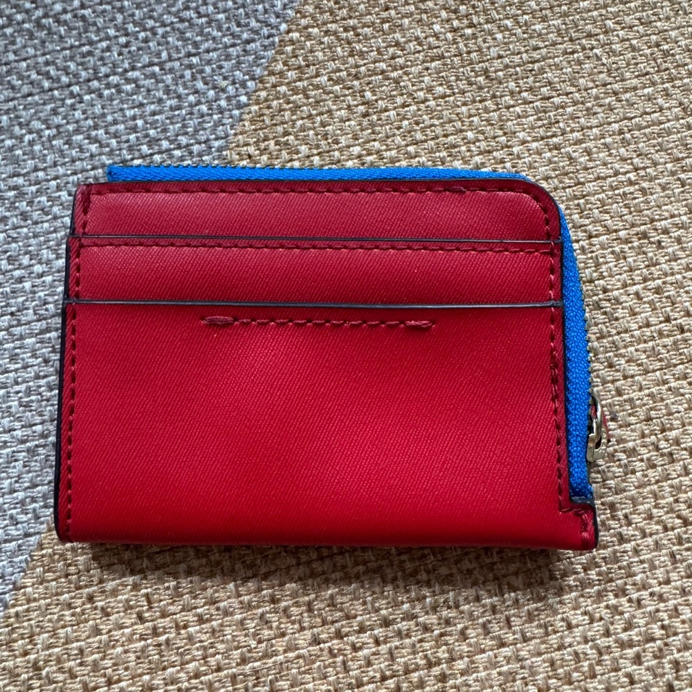 Red and Blue Card Holder from Banana Republic